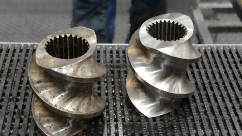 Reverse Engineering from a Screw Element Sample