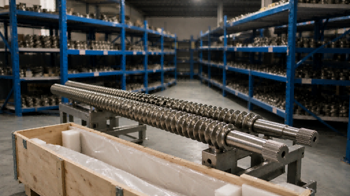 Complete Screw Assembly for a New Extrusion Line