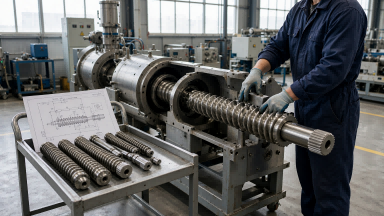 latest company news about How to Reduce Downtime When Replacing Twin Screw Extruder Parts