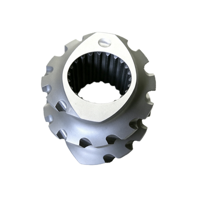 Good price SME 48/48 R Forward Double Notch Slotted Mixing Element 48x48mm Low Shear Twin Screw Block online