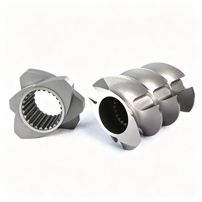 Good price M2 38CrMoAlA High Precision 2 To 3 Flighted Transfer Elements For CTE Extruders online