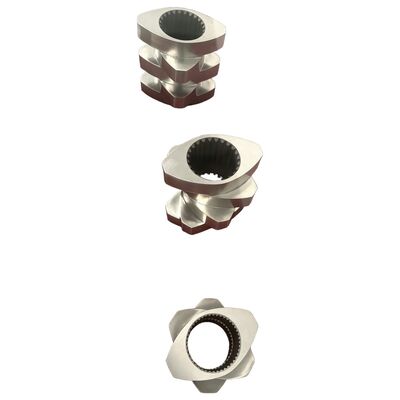 Buen precio Segmentos de tornillo 41CrAlMo7 38CrMoAlA mecanizados por CNC elementos de tornillo doble en línea